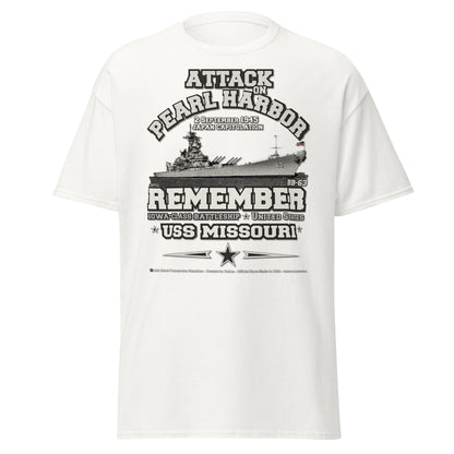 USS MISSOURI BB-63 Remember Pearl Harbor, Comancha Graphics,