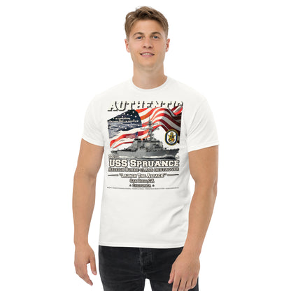 USS SPRUANCE DDG-111 Destroyer t-shirt