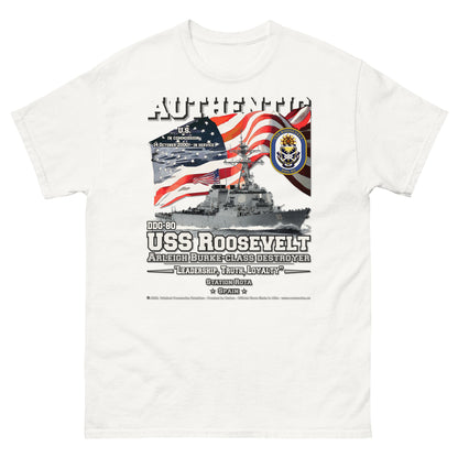 USS ROOSEVELT DDG-80 Destroyer T-shirt