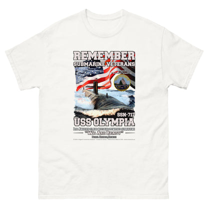 USS OLYMPIA SSN-717 Submarine T-shirt