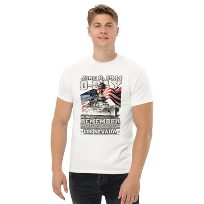 USS NEVADA BB-36 Battleship t-shirt