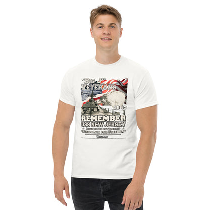 USS NEW JERSEY BB-62 Battleship t-shirt