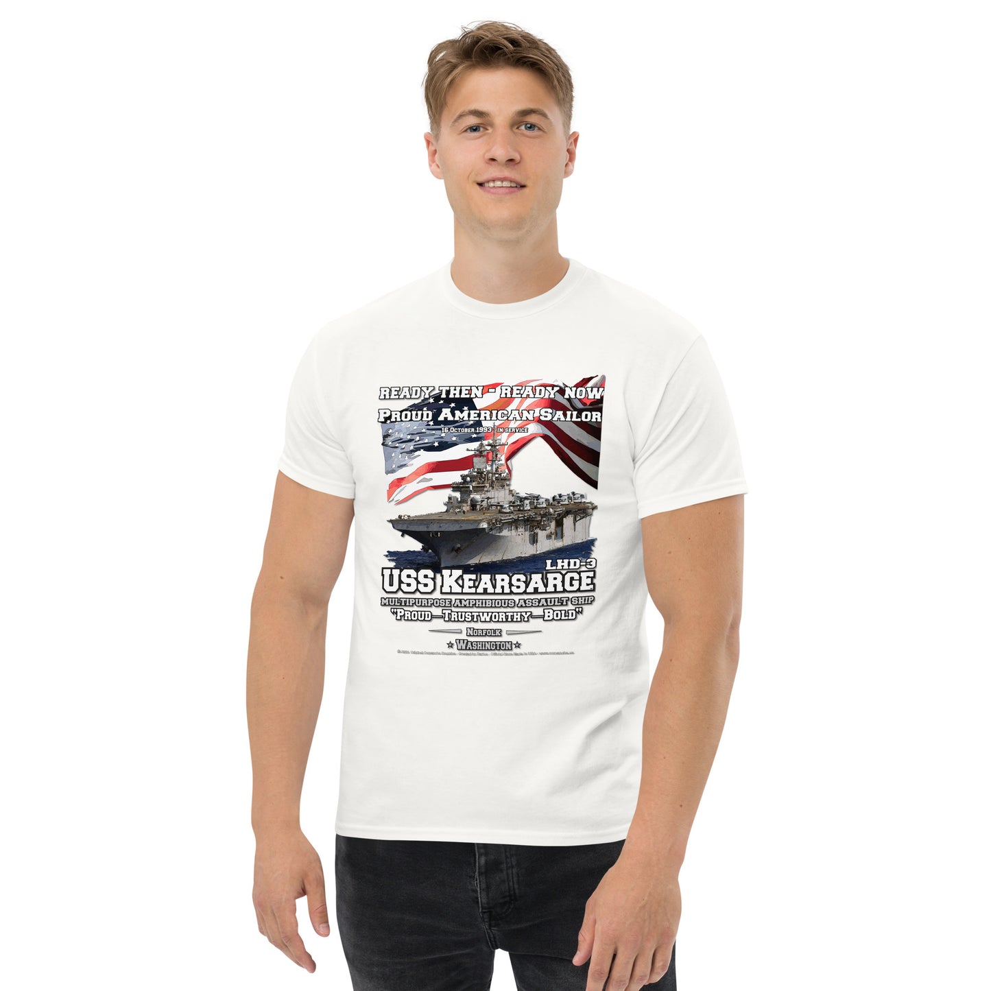 USS KEARSARGE LHD-3 Assault Ship T-Shirt