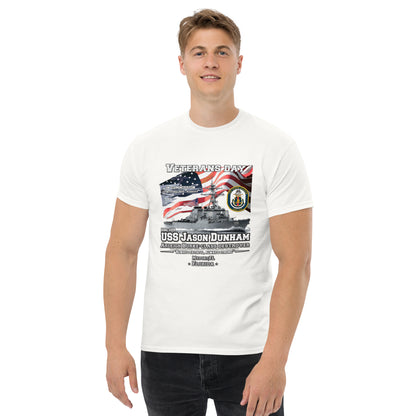 USS JASON DUNHAM DDG-109 T-shirt, Destroyer Veterans  T-Shirt, Comancha T-shirts, US NAvy T-shirts, US navy Ships, US navy Veterans T-shirt,