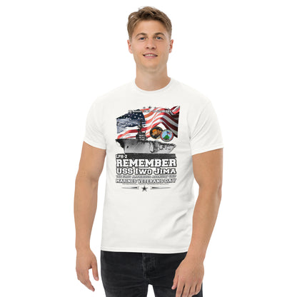 USS IWO JIMA LPH-2 Amphibious Assault Ship t-shirt