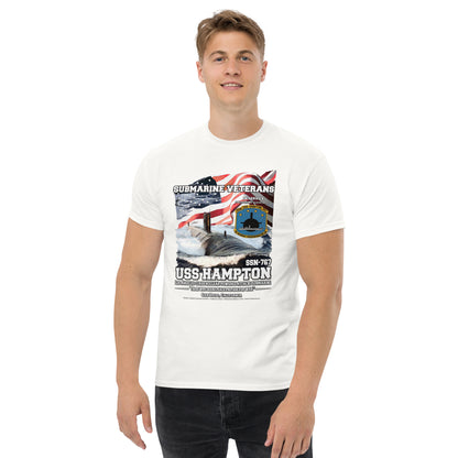 USS HAMPTON SSN-767 Submarine T-shirt