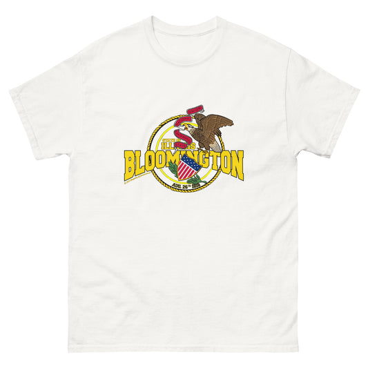 Bloomington Illinois T-shirt, Comancha Graphics,