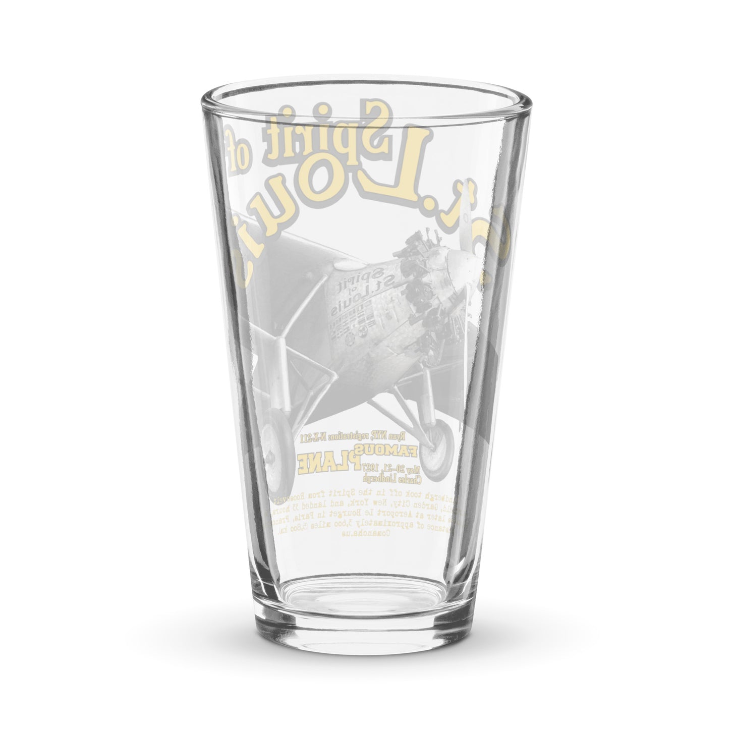 Shaker pint glass