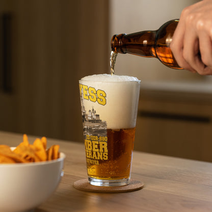 Shaker pint glass