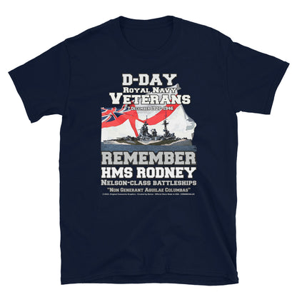 HMS RODNEY tee, HMS RODNEY Royal Navy Tee,HMS RODNEY Battleship Unisex T-Shirt, HMS RODNEY T-Shirt,