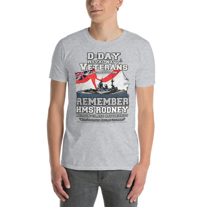 HMS RODNEY tee, HMS RODNEY Royal Navy Tee,HMS RODNEY Battleship Unisex T-Shirt, HMS RODNEY T-Shirt