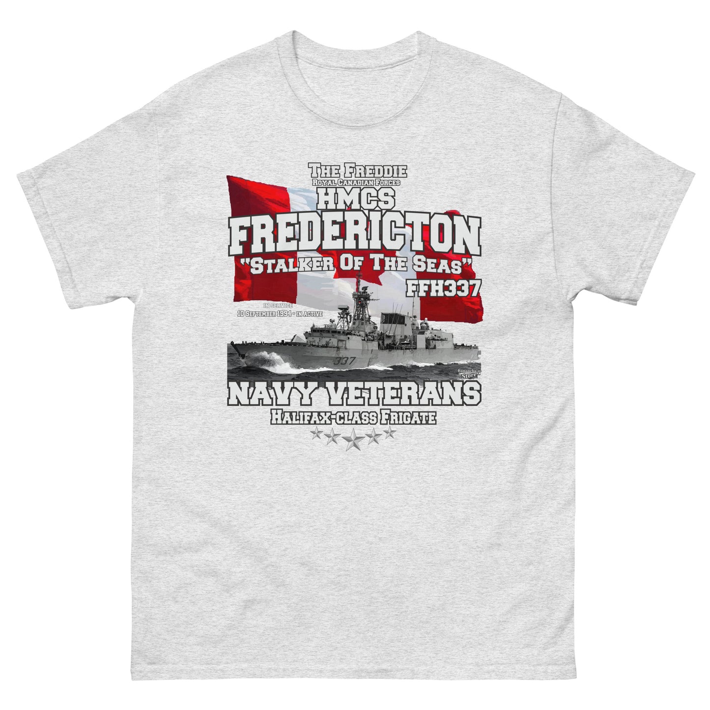 HMCS Fredericton FFH337 Frigate T-shirt