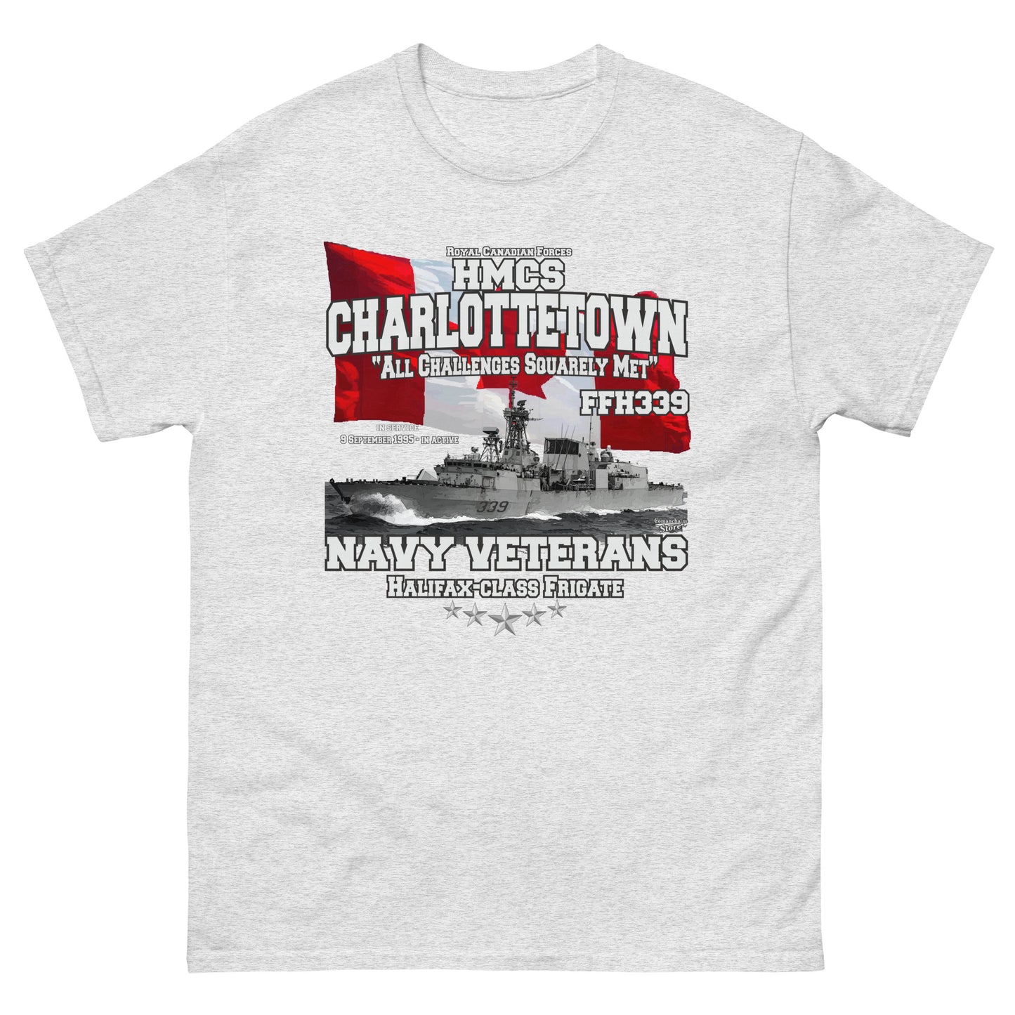 HMCS Charlottetown FFH339 frigate T-shirt