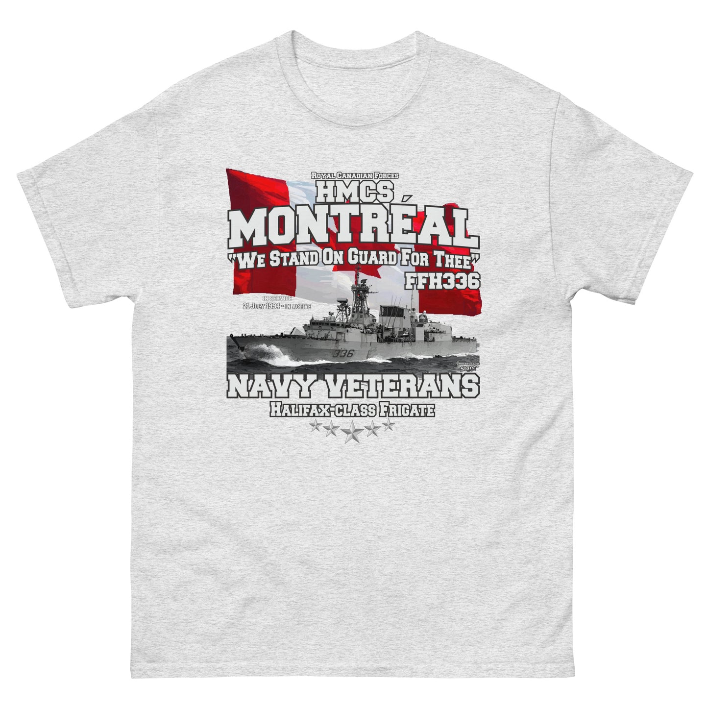 HMCS Montreal FFH336 frigate T-shirt