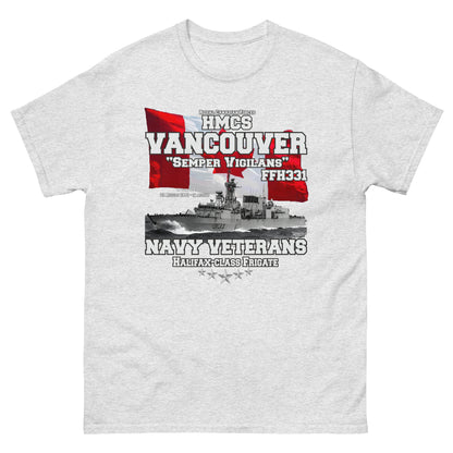 HMCS Vancouver FFH331 frigate T-shirt