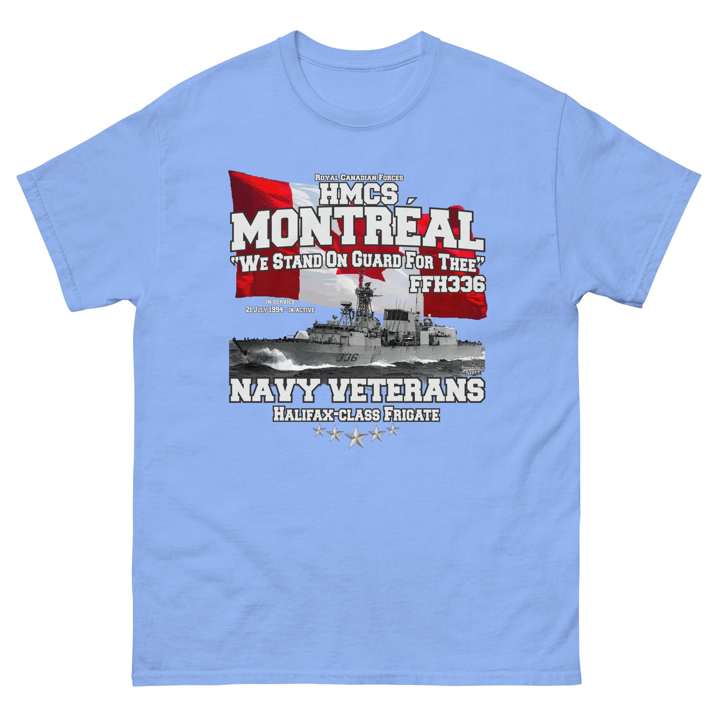 HMCS Montreal FFH336 frigate T-shirt