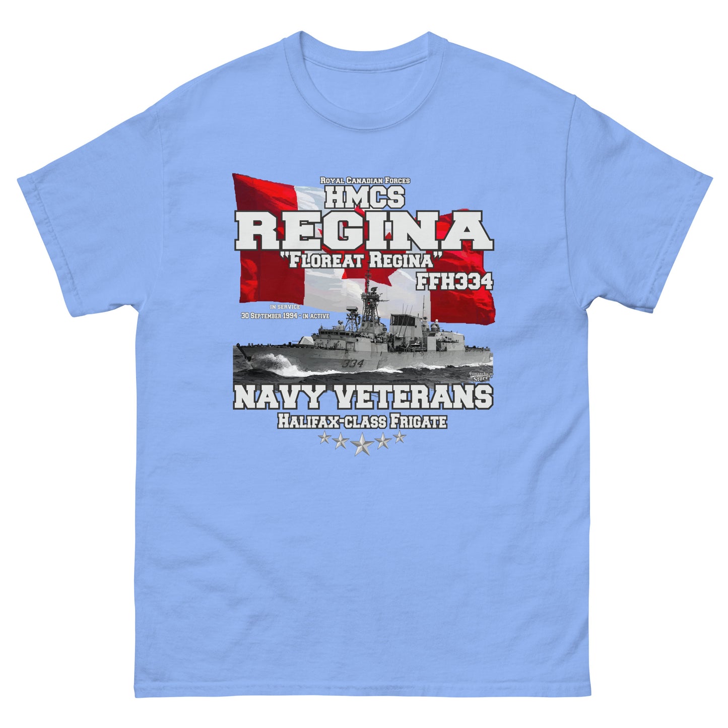 HMCS Regina FFH334 frigate T-shirt