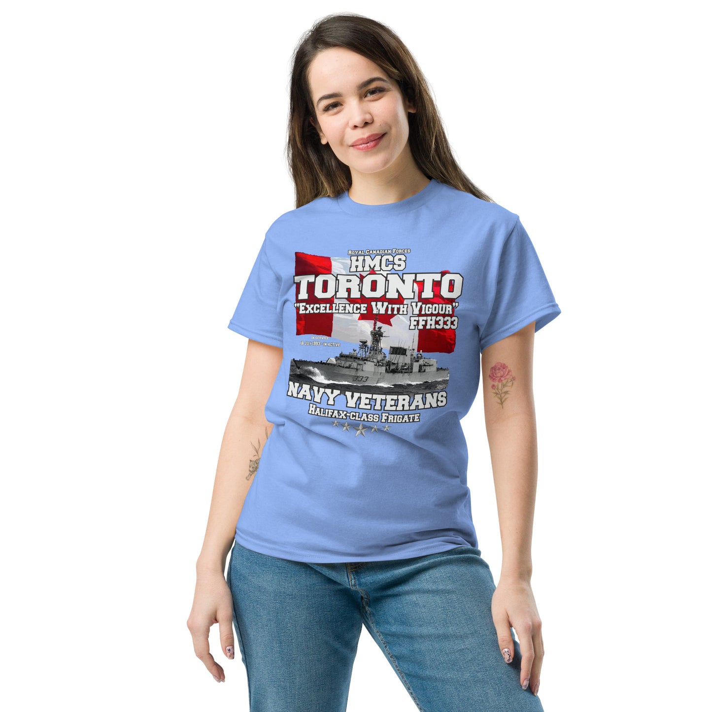 HMCS Toronto FFH333 frigate T-shirt