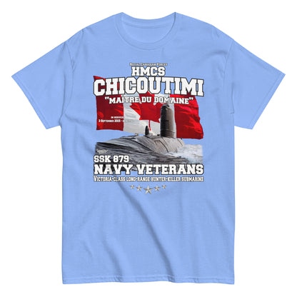 HMCS Chicoutimi SSK 879 Veterans T-shirt