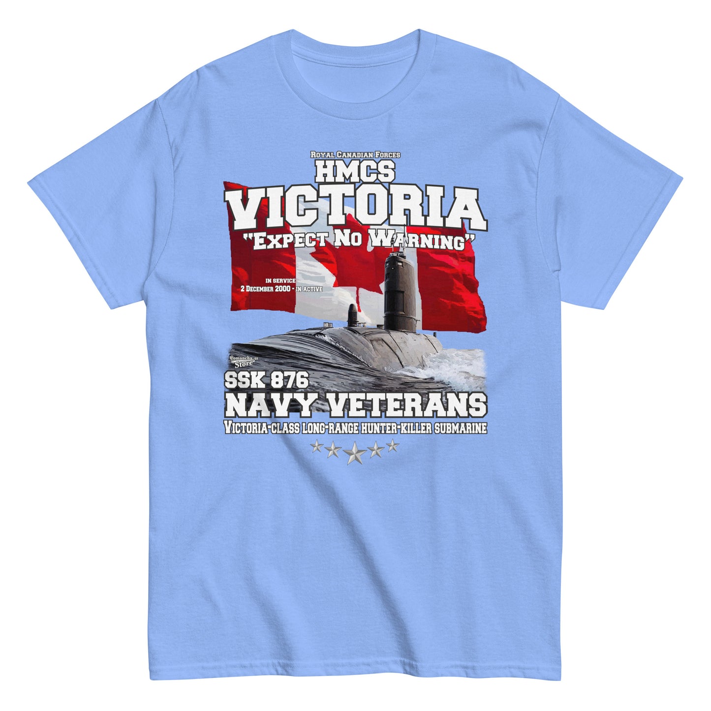 HMCS Victoria SSK 876 Veterans T-shirt