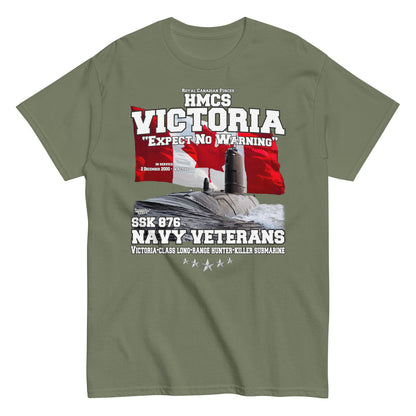 HMCS Victoria SSK 876 Veterans T-shirt