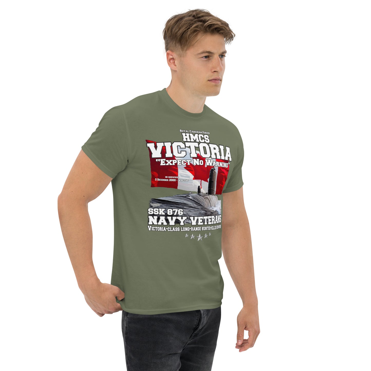 HMCS Victoria SSK 876 Veterans T-shirt