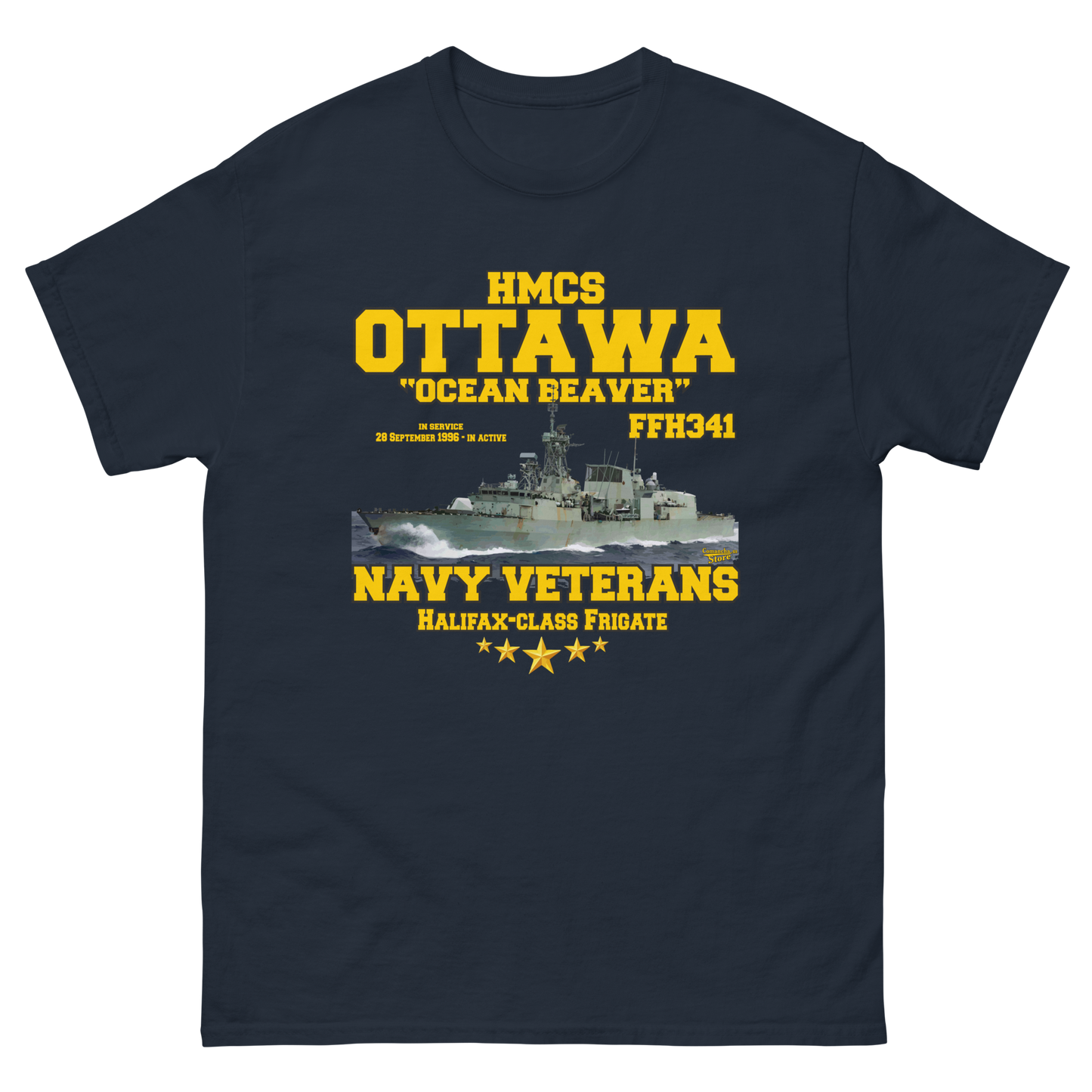 HMCS Ottawa FFH-341 tee