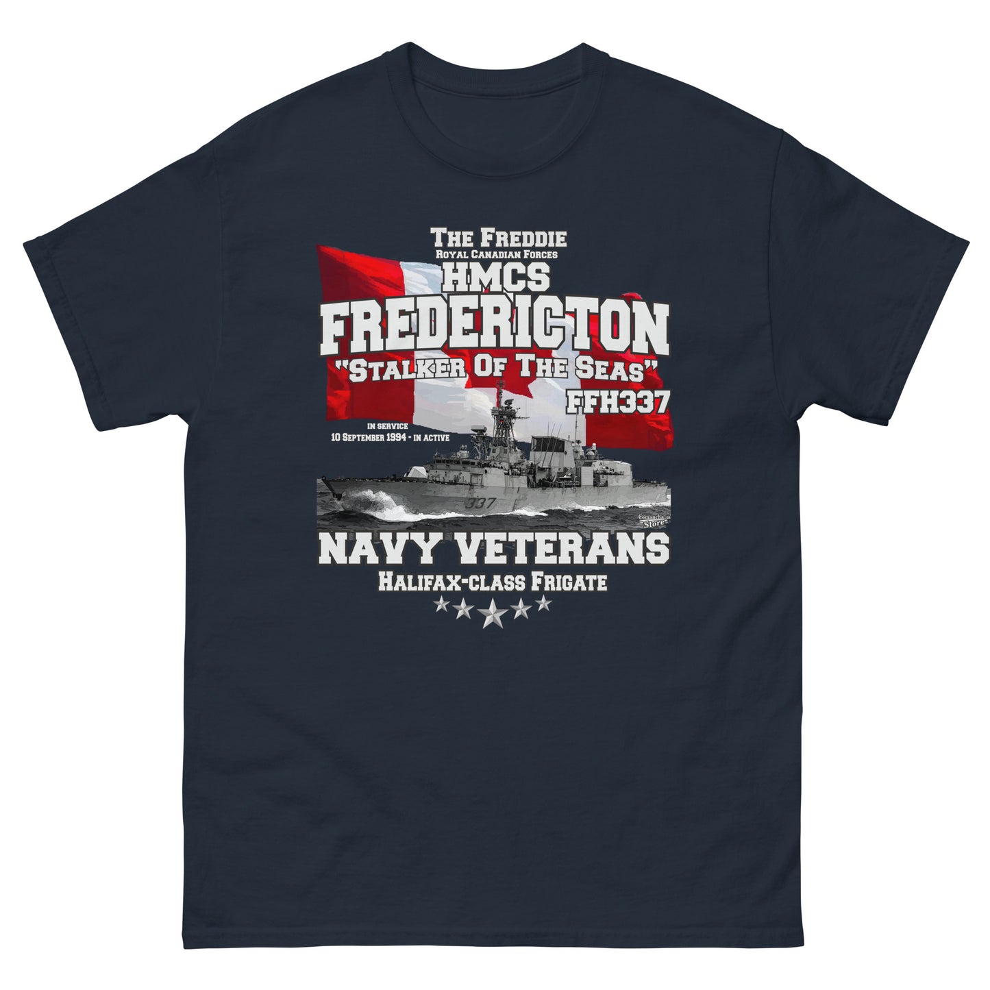 HMCS Fredericton FFH337 Frigate T-shirt