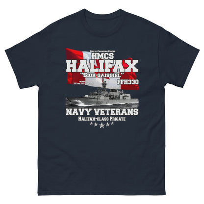 HMCS Halifax FFH330 frigate T-shirt, Comancha Store,