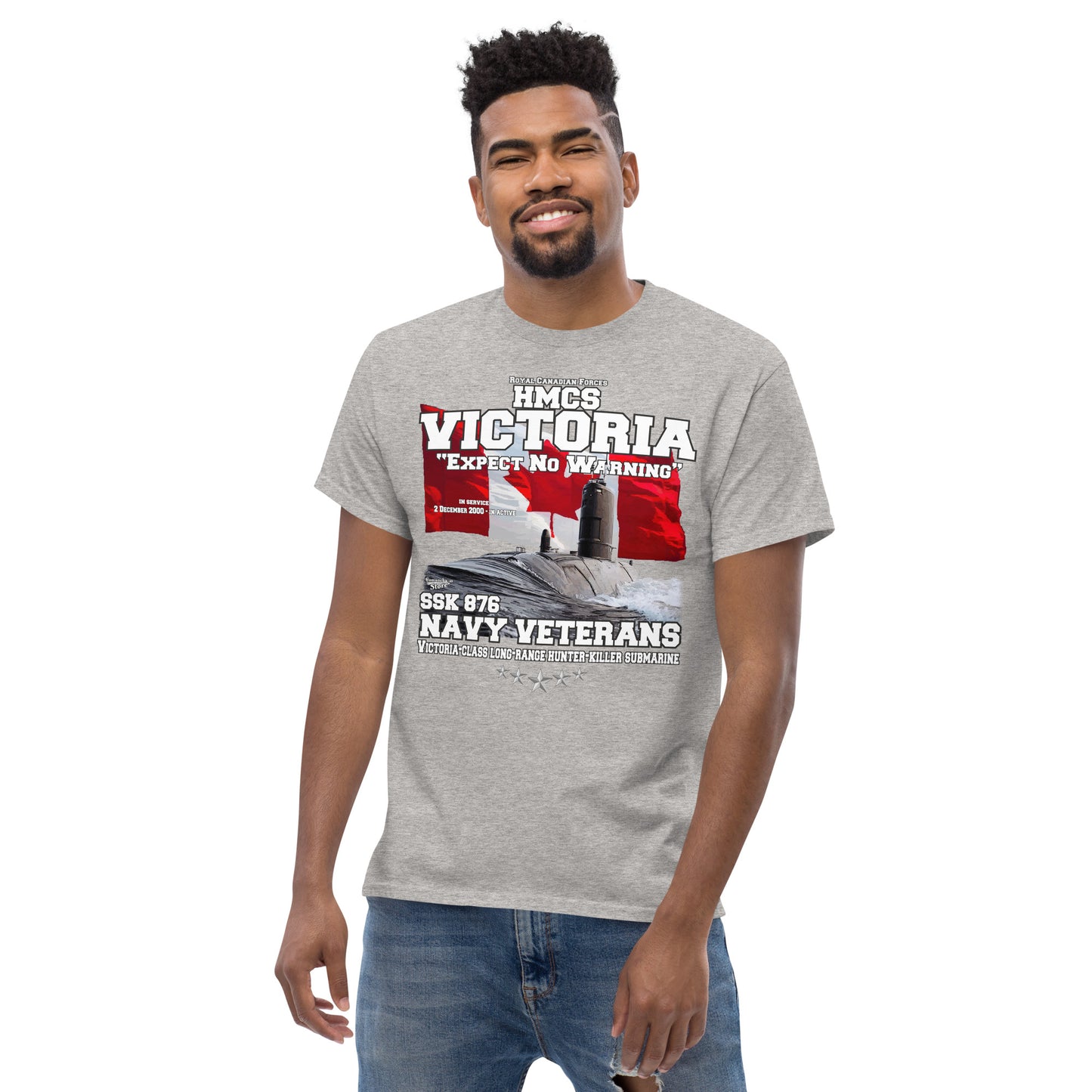 HMCS Victoria SSK 876 Veterans T-shirt