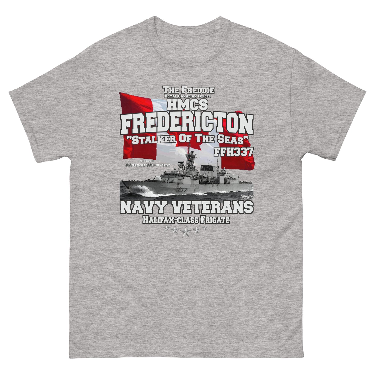 HMCS Fredericton FFH337 Frigate T-shirt