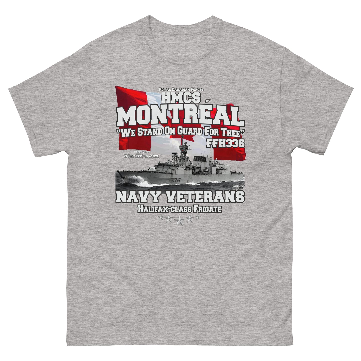 HMCS Montreal FFH336 frigate T-shirt