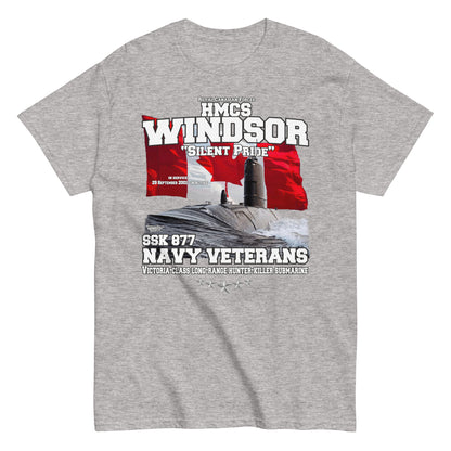 HMCS Windsor SSK-877 Submarine Veterans T-shirt