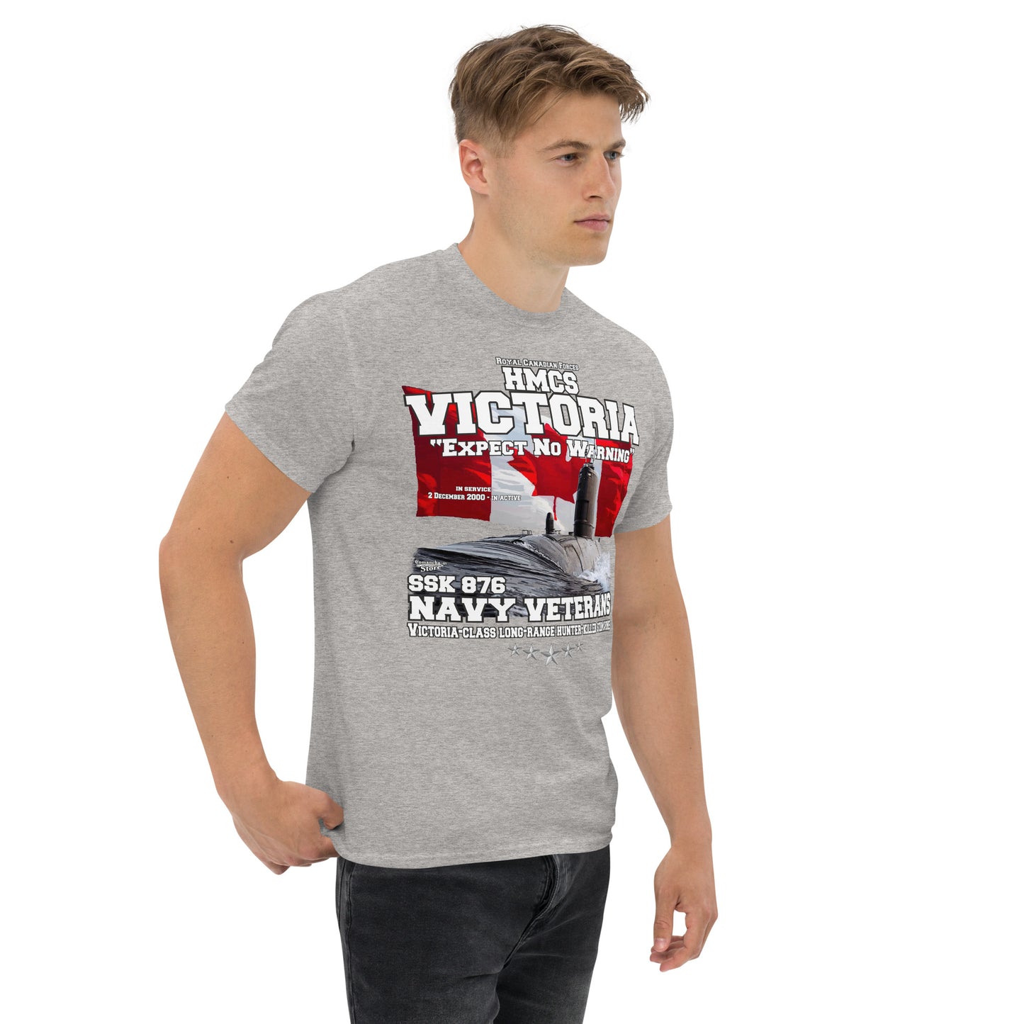 HMCS Victoria SSK 876 Veterans T-shirt