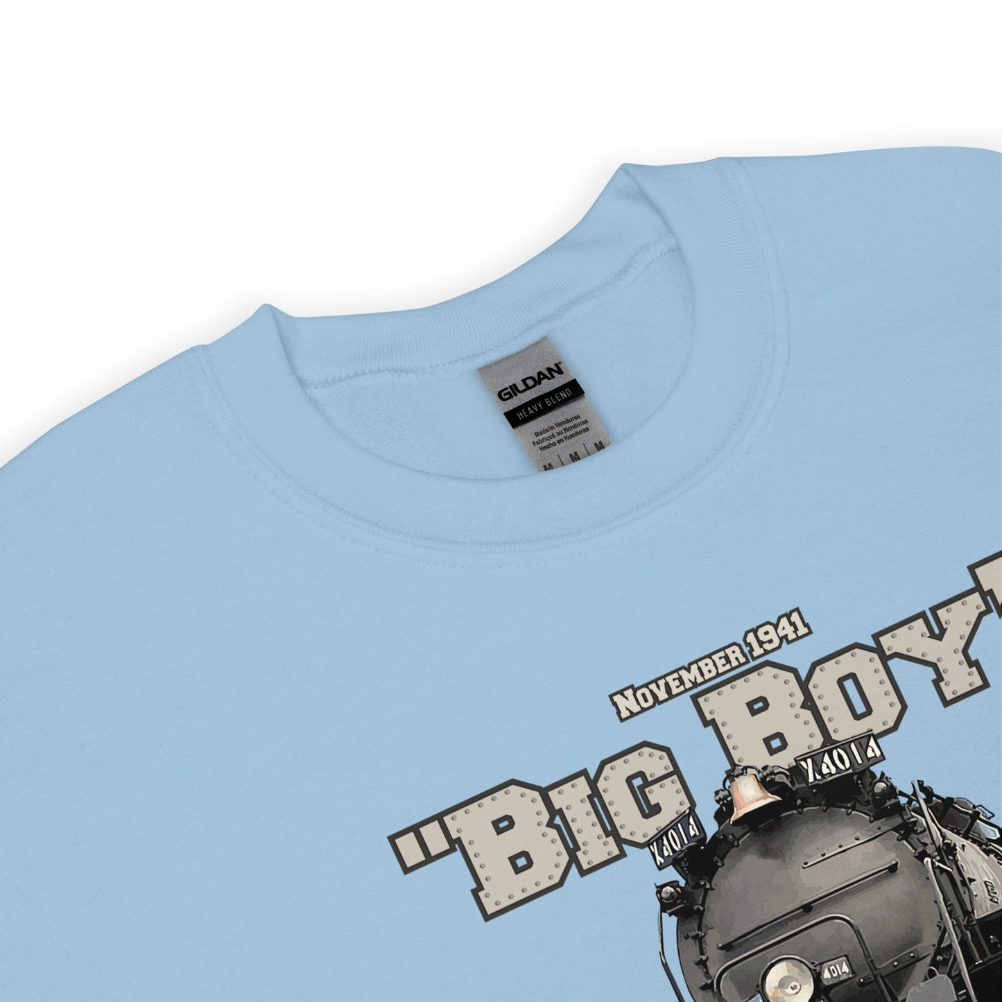 BIG BOY 4014 sweatshirt, Steam Locomotive Sweatshirt, comancha graphics,