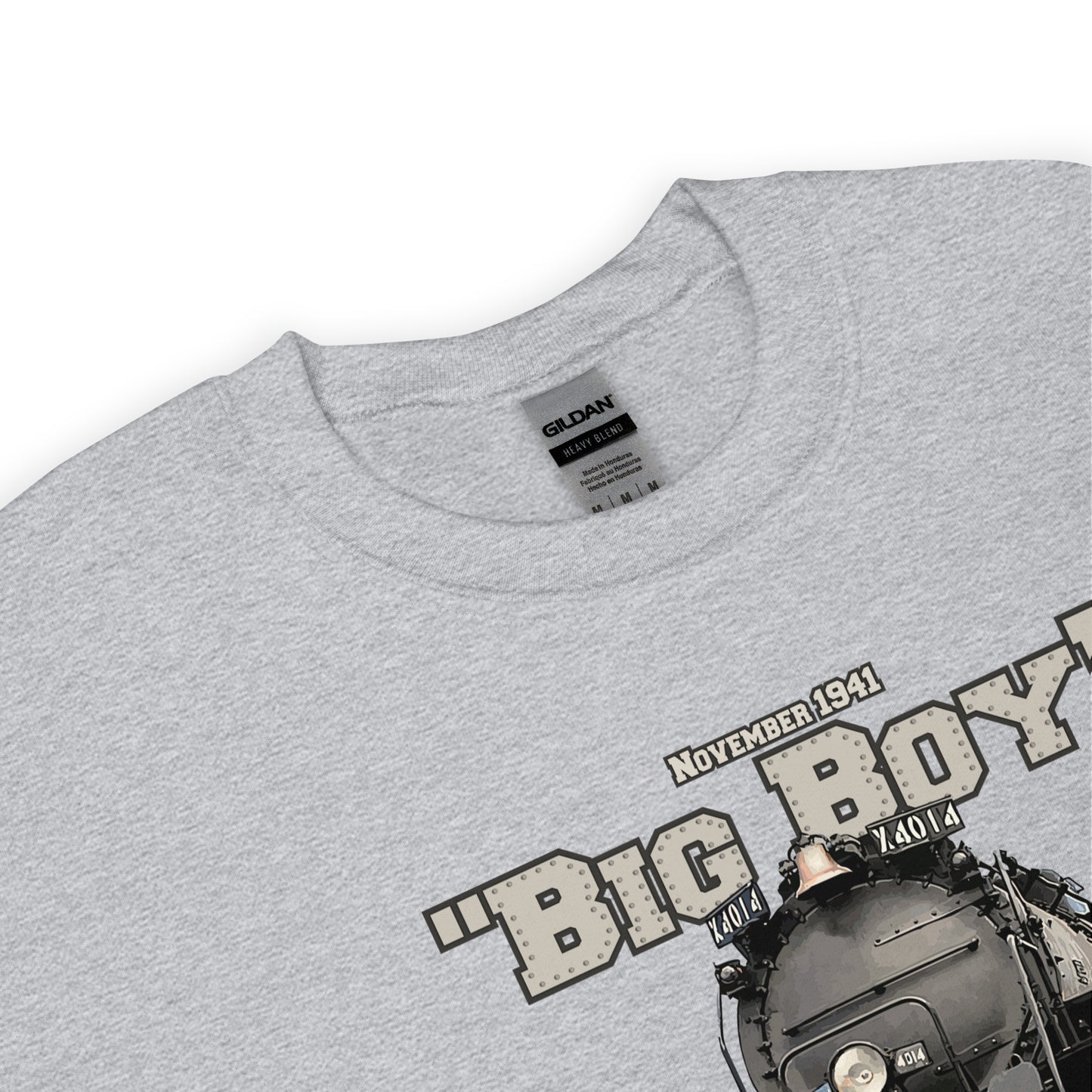 BIG BOY 4014 sweatshirt, Steam Locomotive Sweatshirt, comancha graphics,