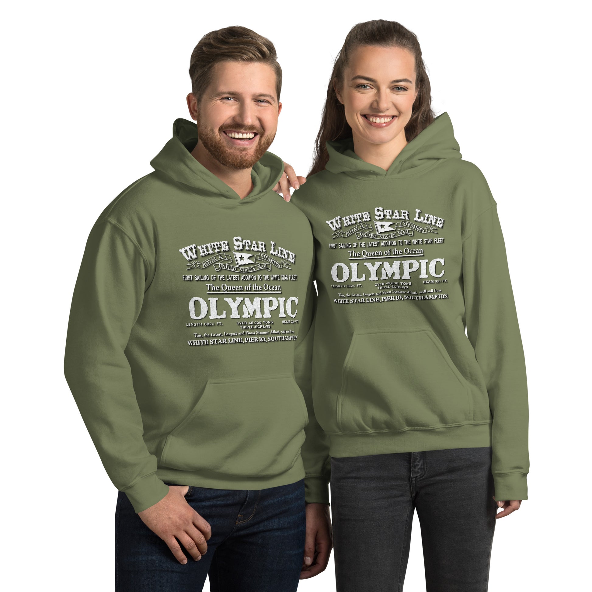 WHITE STAR LINE - Olympic Unisex Hoodie,