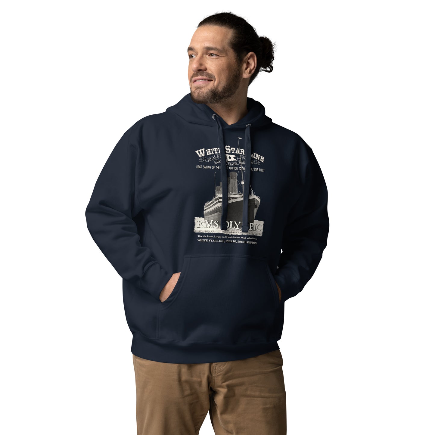 RMS OLYMPIC Hoodie, RMS Olympic Hoodie, Comancha Graphics,