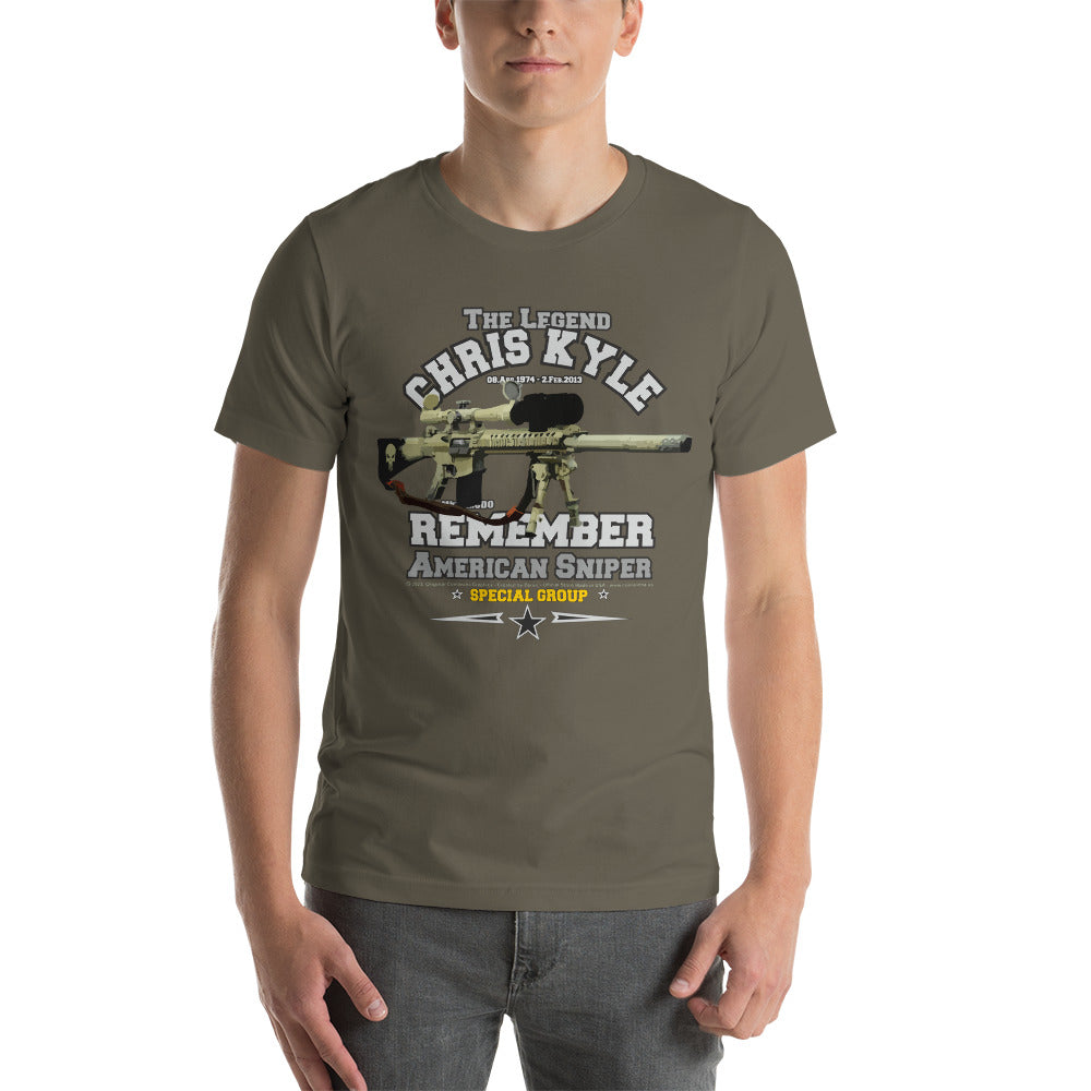 REMEMBER CHRIS KYLE American Sniper Unisex t-shirt, Comancha Graphics T-shirt,