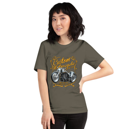 Classic Custom Motorcycles unisex Tee