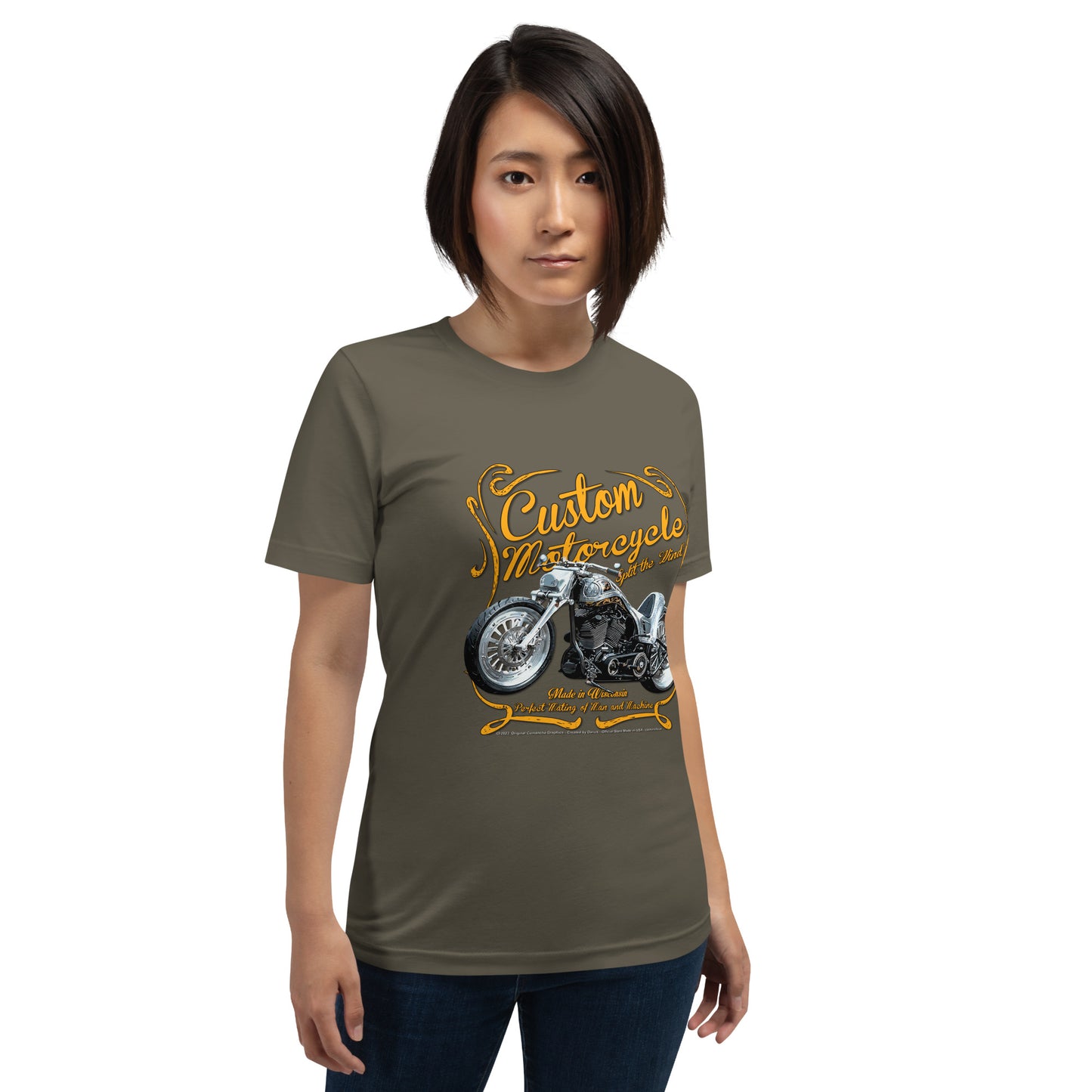 Classic Custom Motorcycles unisex Tee