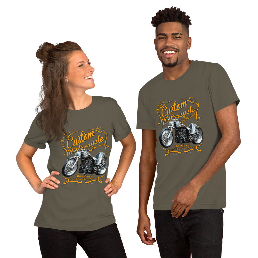 Classic Custom Motorcycles unisex Tee