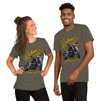 Classic Custom Motorcycles unisex Tee