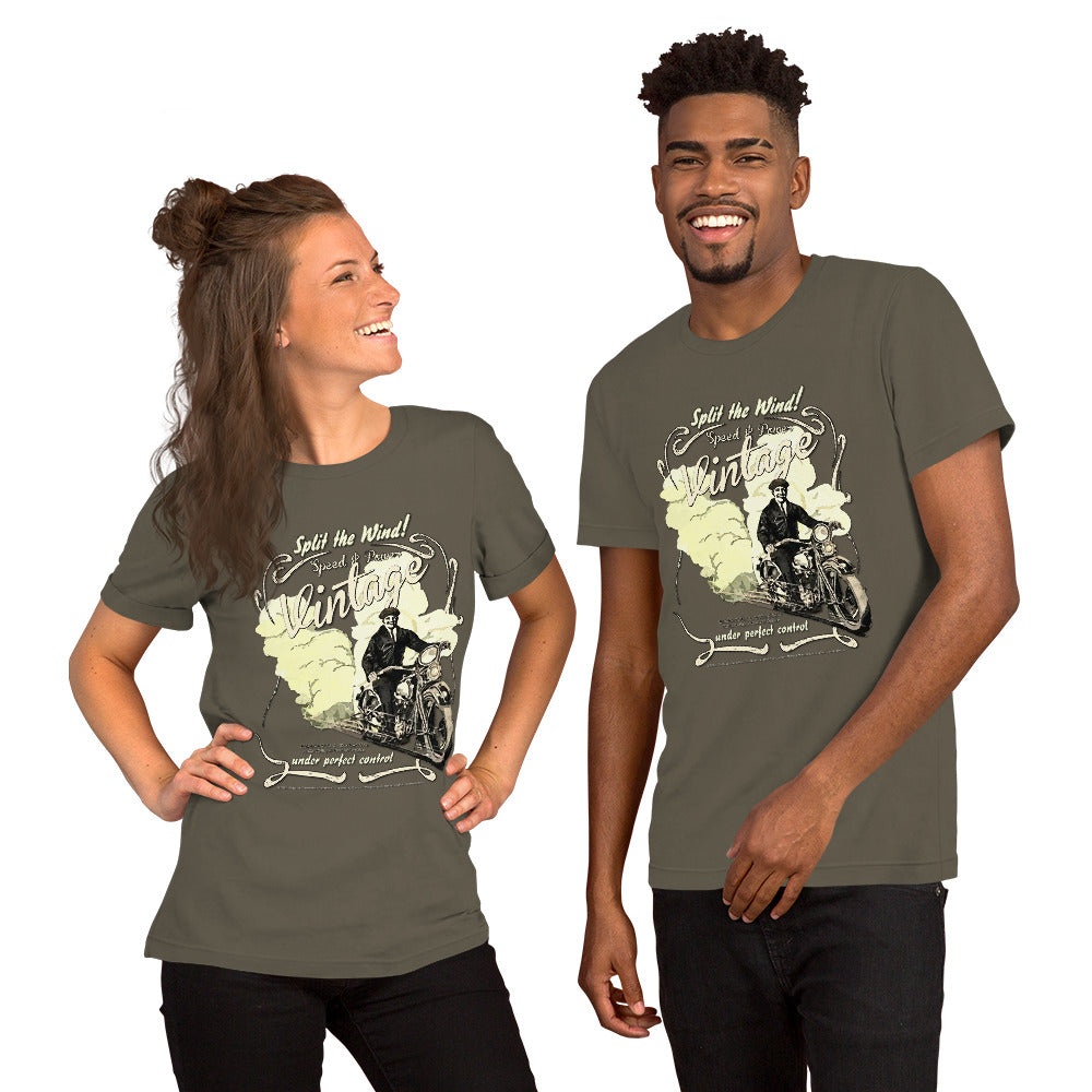 Vintage Motorcycles unisex Tee