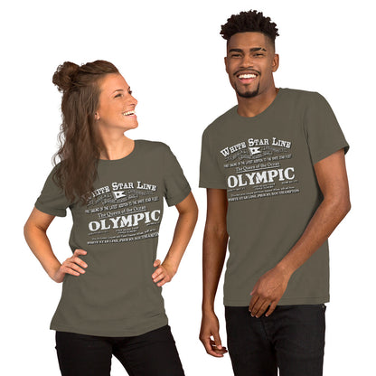 Olympic transatlantic t-shirt, WHITE STAR LINE - Olympic Classic t-shirt