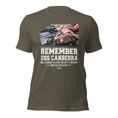 USS CANBERRA CA-70 T-shirt