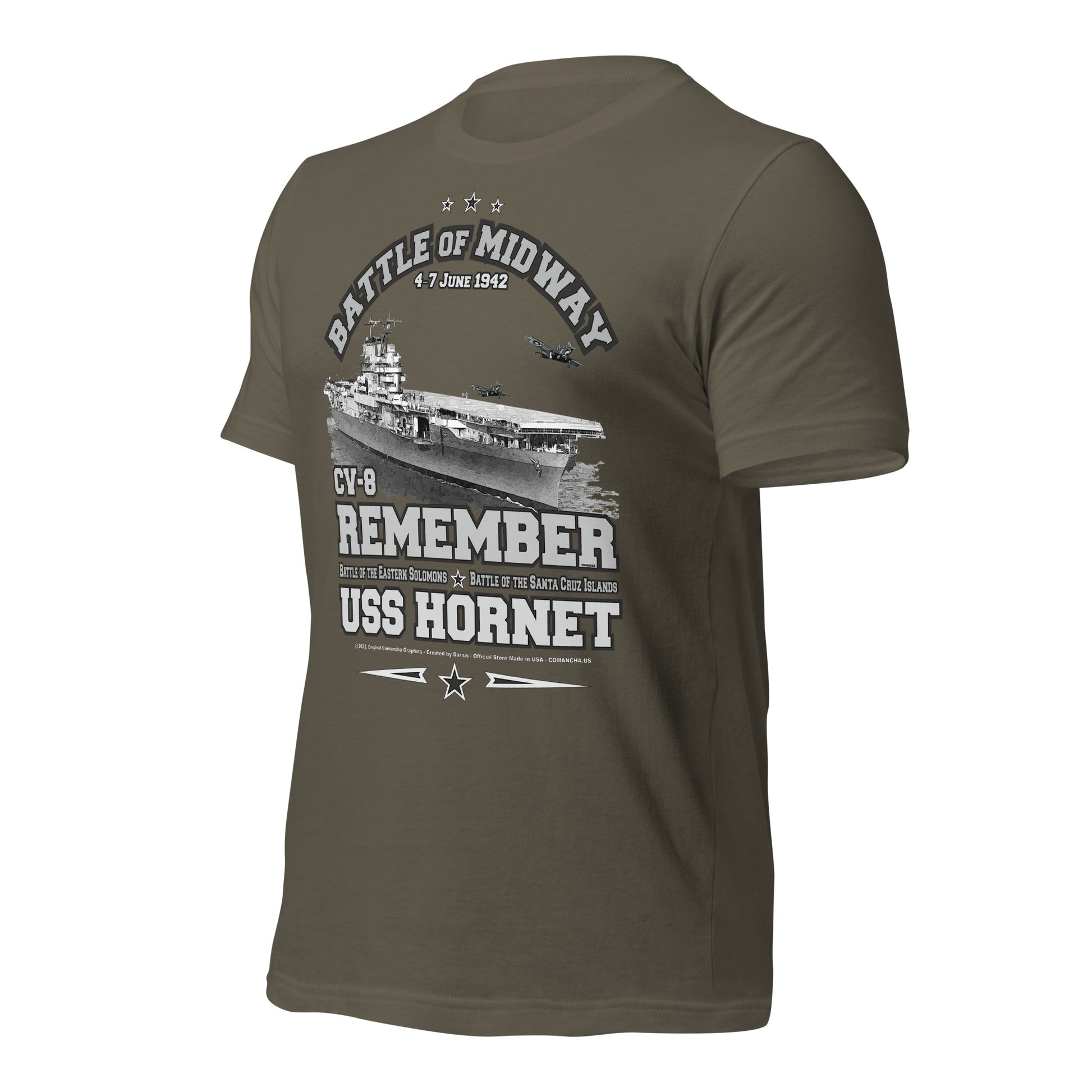 USS HORNET CV-9 t-shirt, USS HORNET navy ship tees,USS HORNET CV-9 Aircraft carrier tee, USS HORNET Tee,comancha t-shirt,