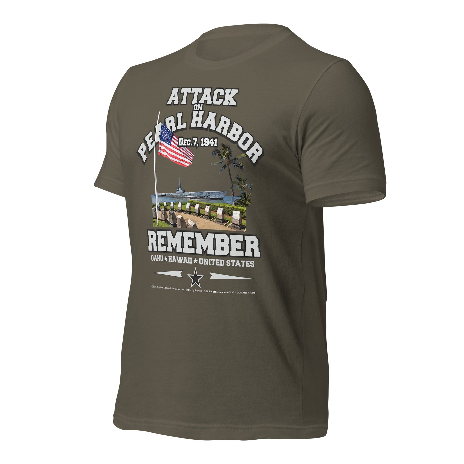 REMEMBER PEARL HARBOR - 1941 tee, ATTACK ON PEARL HARBOR - 1941 tee, Pearl harbor tee, Remember Pearl Harbor tee,