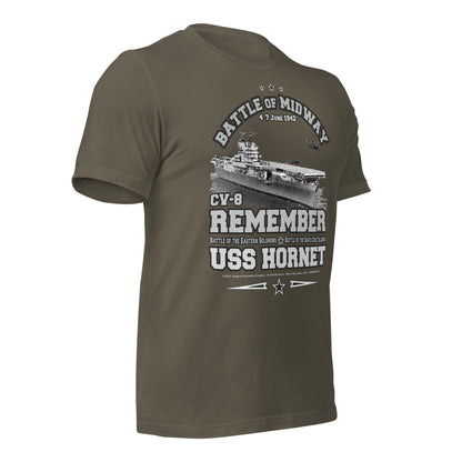 USS HORNET CV-9 Aircraft carrier tee