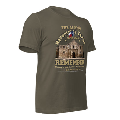 THE ALAMO Republic of Texas t-shirt,